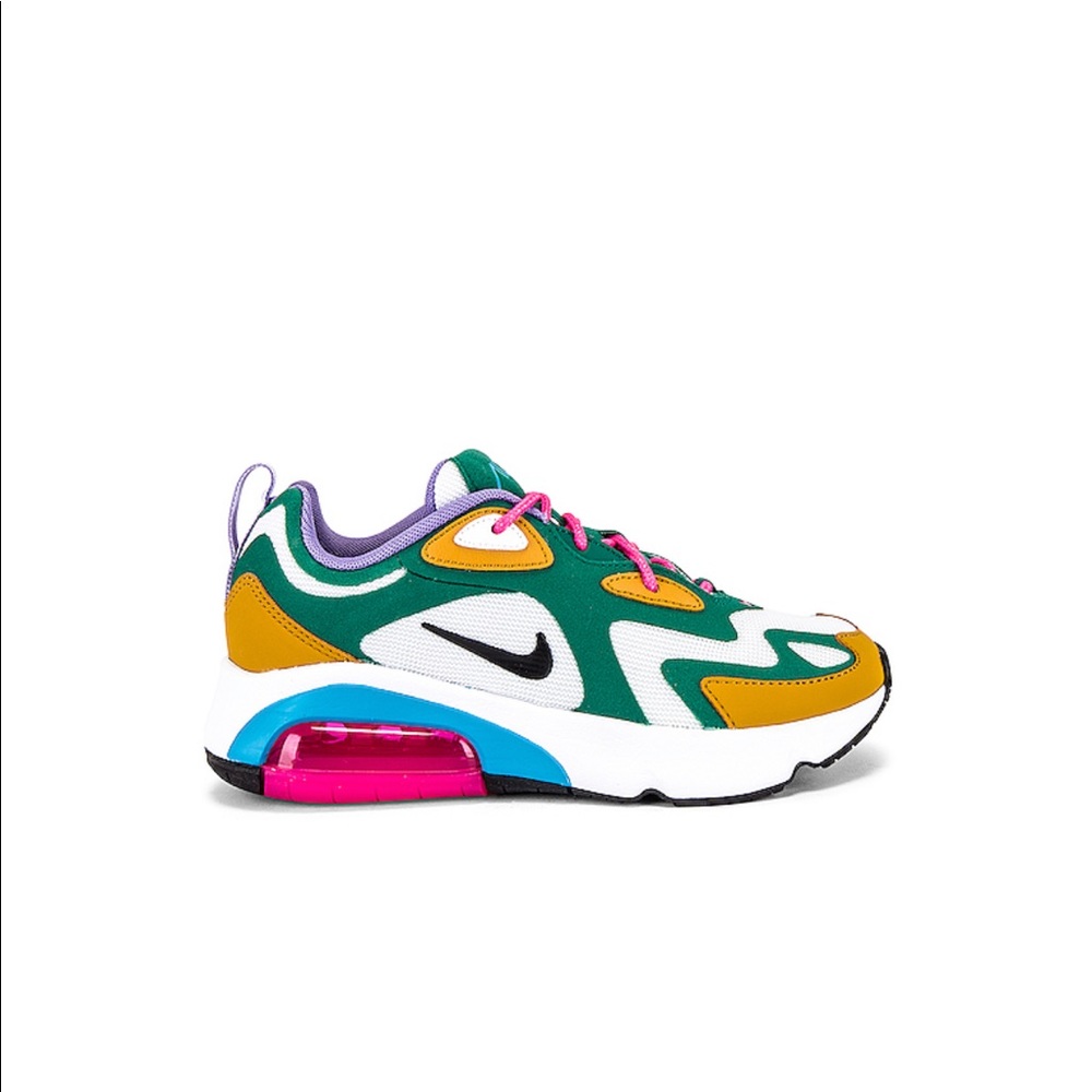 nike airmax 200 mystic green